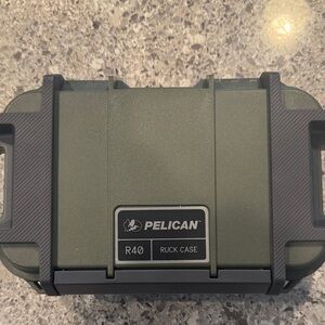 Green and Orange Utility Storage Box